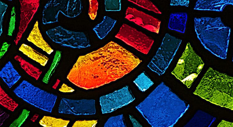Detail image by (bright stained glass) by Richard Due