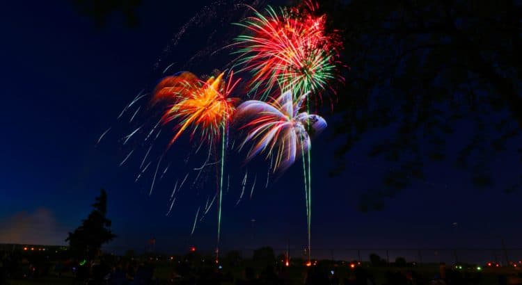 Fireworks for New Year's