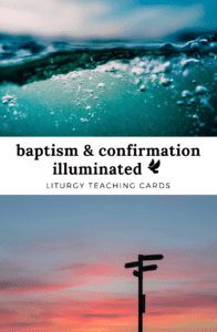 Cover Card Image: Baptism & Confirmation Illuminated